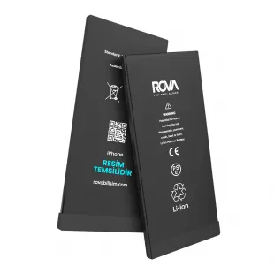 Rova Filmsiz iPhone 14 Pro Max Batarya Pil 4323 mAh