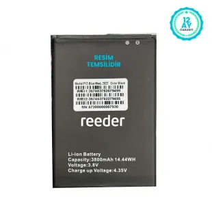 Rova Reeder P13 Blue 2022 Batarya Pil 3950 mAh