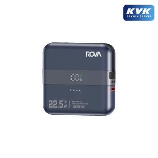 Rova PWS631M Powerbank ve Taşınabilir Şarj Cihazı - 10000 mAh