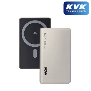 Rova PWS615G MageSafe'li Powerbank ve Taşınabilir Şarj Cihazı - 5000 mAh