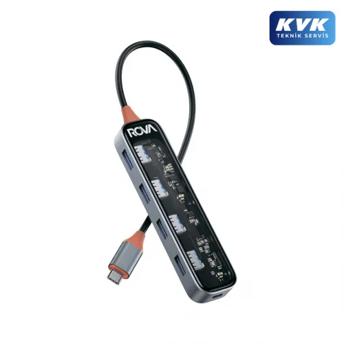 Rova HDR803 Usb 3.0 5 Port Çoklu Dönüştürücü (HUB) 