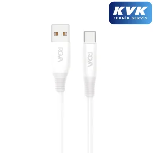 Rova KB219U PD20W Braided A+C  2M Şarj Kablosu
