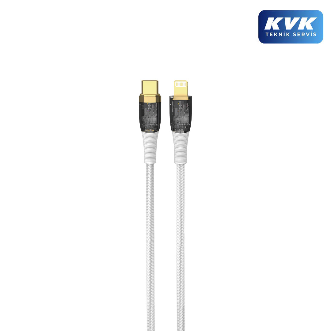 Rova KB223 Type-C to Lightning Metal Nylon Braided Cable