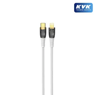 Rova KB223 Type-C to Lightning Metal Nylon Braided Cable
