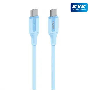 Rova KB203M Type-C To Type-C Hızlı Şarj Kablosu