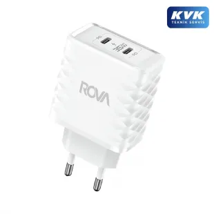 Rova SB115 GaN C+C Giriş Şarj Başlığı 35W