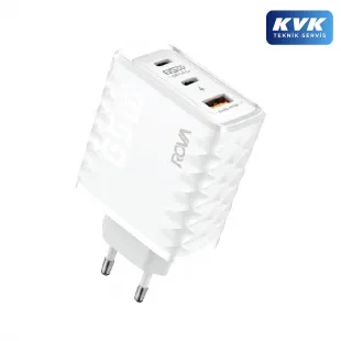 Rova SB116 A+C+C Giriş Şarj Başlığı 65W