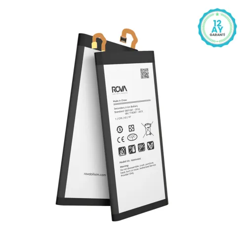 Rova Samsung A8 2018 SM-A530 Batarya Pil 3000 mAh