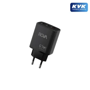 Rova SB120 PD GaN Hızlı Şarj Başlığı 67W