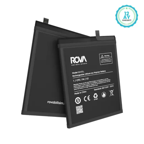 Rova Xiaomi Mi 9 BM3L Batarya Pil 3300 mAh